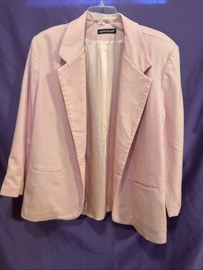 Samantha Pleet Light Pink Women's Blazer